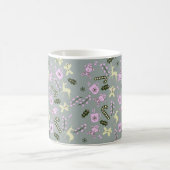 Mug Pain d'épices Cerf canne verdure Noël (Centre)