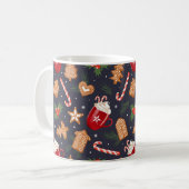 Mug Pain d'épices de café de Noël Chocolat chaud (Devant gauche)