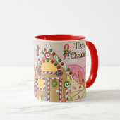 Mug Pain d'épices de Noël mignon (Devant droit)