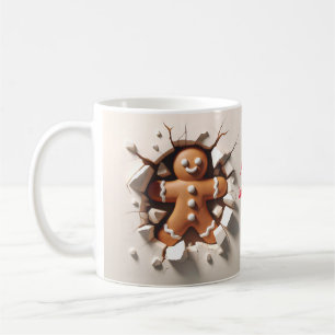 Mug Pain d'épices Homme en 3D Petit Noël