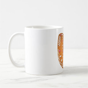 Mug Pain d'épices Lettre U Monogramme Gâteau de fêtes