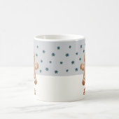 Mug Pain d'épices mignon Pneus Nom du dessin Noël (Centre)