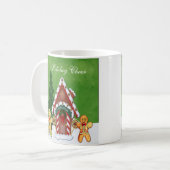 Mug Pain d'épices, peuple et maison (Devant gauche)