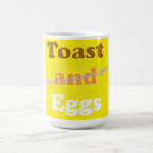 Mug Pain grillé et oeufs (Centre)