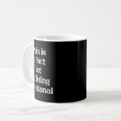 Mug Pain Is A Fact But Suffering Is Optional Motivatio (Devant gauche)