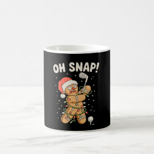 Mug Pains d'épice de Noël Oh Snap Cookie Golf Golfeur