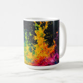Mug Paint coloré (Devant droit)