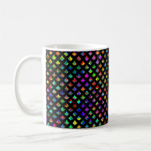 Mug Paint Splatter Mermaid Scales