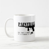 Mug Paintball/état d'esprit (Gauche)
