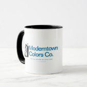 Mug Paintbrush Painter's Contact Information (Devant gauche)