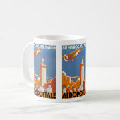 Mug Pair Avion de Maroc d'Au (Devant gauche)