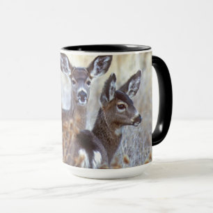 Mug Paire de cerfs mulet sauvages   Californie