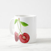 Mug Paire de cerises douces (Devant gauche)
