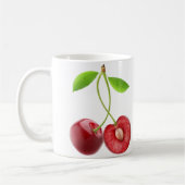 Mug Paire de cerises douces (Gauche)