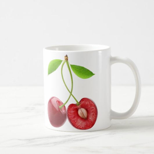 Mug Paire de cerises douces (Droite)