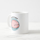 Mug Paire de cerveau amusant Anatomie Pun (Devant gauche)