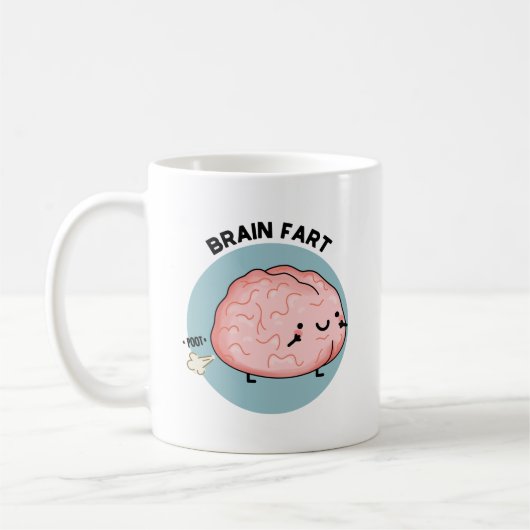 Mug Paire de cerveau amusant Anatomie Pun (Gauche)