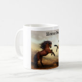 Mug paire de chevaux sauvages (Devant gauche)