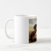 Mug paire de chevaux sauvages (Gauche)