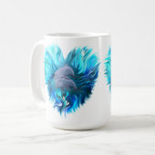Mug Paire de dauphins (Devant gauche)