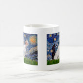 Mug Paire de Jack Russell 4 - Nuit étoilée (Centre)