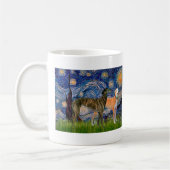 Mug Paire de Lévriers - Nuit Étoilée (Gauche)