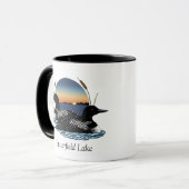 Mug Paire de Loon du lac Butterfield (Devant gauche)