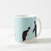 Mug paire de pingouins (Devant droit)