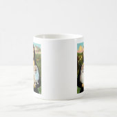 Mug Paire de Pomeranians 3 - Mona Lisa (Centre)