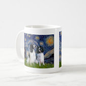 Mug Paire de Springer Anglais - Nuit étoilée (Devant gauche)