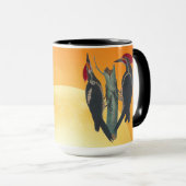 Mug Paire naturelle de bois sauvage (Devant droit)