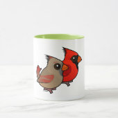 Mug Paires cardinales du nord (Centre)