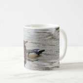 Mug Paires de canard en bois (Devant droit)