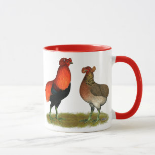Mug Paires de rouge d'Araucana