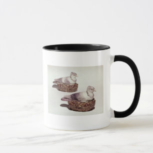 Mug Paires de soupières de poterie du Staffordshire