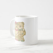 Mug Paires d'ours de nounours - couleurs originales (Devant gauche)