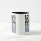 Mug paires turquoises Rouge-affichées (Centre)