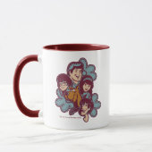 Mug Paisely Flower Scooby-Doo et le Gang (Gauche)