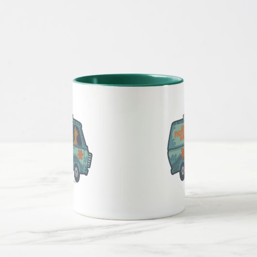 Mug Paisely Scooby-Doo conduisant Mystery Machine (Centre)