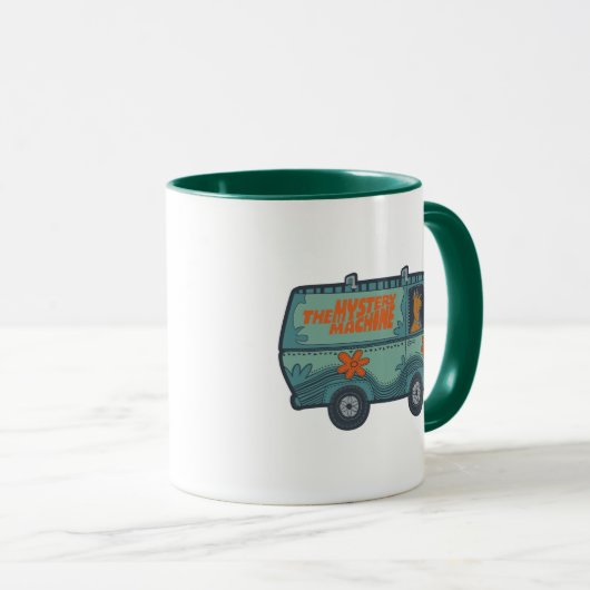 Mug Paisely Scooby-Doo conduisant Mystery Machine (Devant droit)