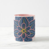 Mug Paisley Art, Blue et Purple Graphisme (Centre)