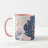 Mug Paisley Art, Blue et Purple Graphisme (Gauche)