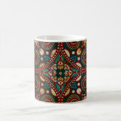 Mug Paisley Bandanna Grunge Floral Traditionnel (Centre)