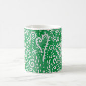 Mug Paisley coeur vert (Centre)