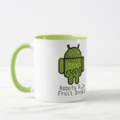 Mug Paisley Doodle Character pour le robot Android™ (Gauche)