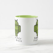Mug Paisley Doodle Character pour le robot Android™ (Centre)
