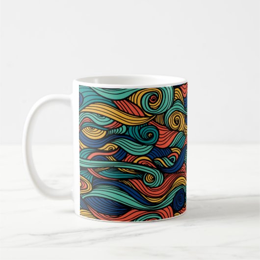 Mug Paisley haché (Gauche)