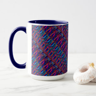 Mug Paisley haché