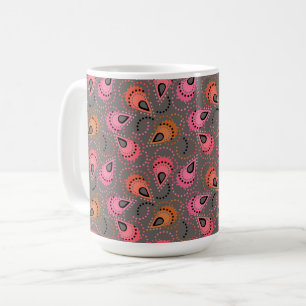 Mug Paisley motif.