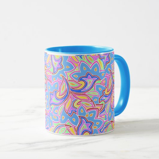 Mug Paisley Multi (Devant droit)